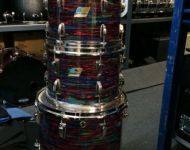 Ludwig Psychedelic red 1971